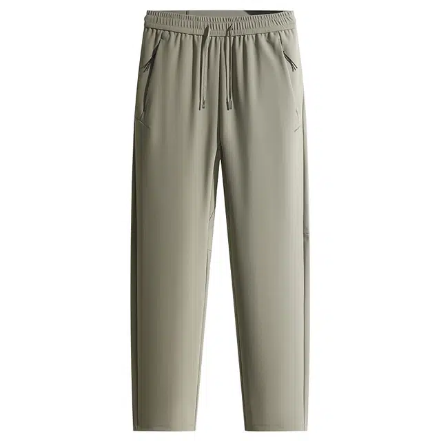 贵人鸟 逸行系列 简约百搭字母印花纯色舒适透气运动直筒休闲裤 男女同款