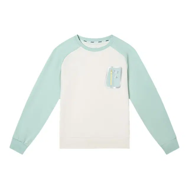 鸿星尔克儿童卫衣 柔软舒适百搭时尚圆领套头 青少年