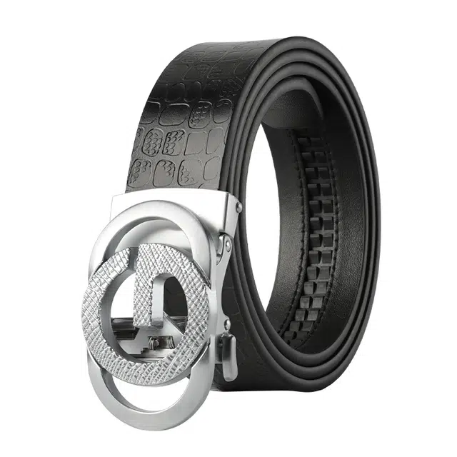 15 MINS Simple Belt Automatic Buckle Leather