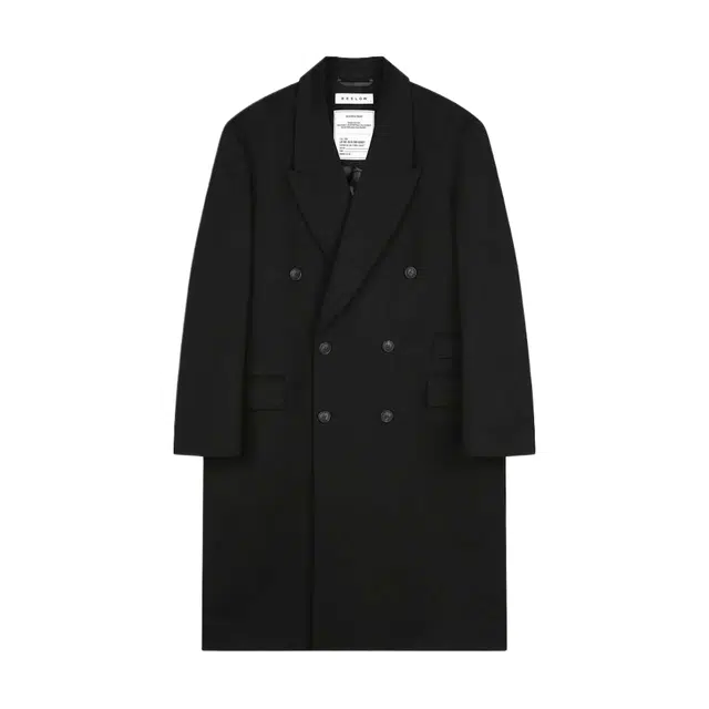 BESLOW FW23 OVERSIZED CASHMERE DOUBLE BREASTED COAT