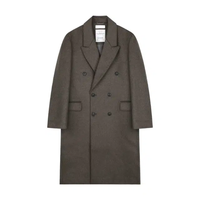 BESLOW OVERSIZED CASHMERE DOUBLE BREASTED COAT