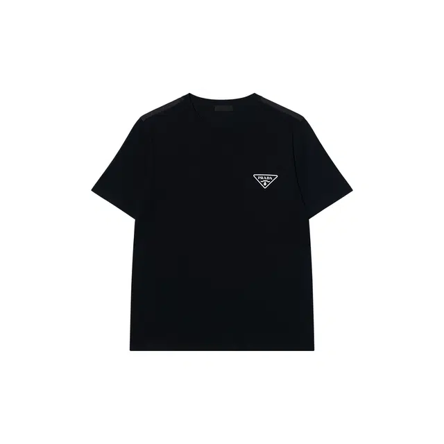 Prada Crew Neck T-Shirt Black