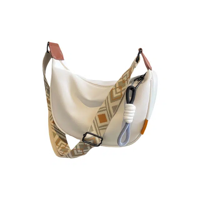 帕克熊 日常通勤时尚潮流百搭 布 斜挎单肩包 常规 男女同款情侣款 多色