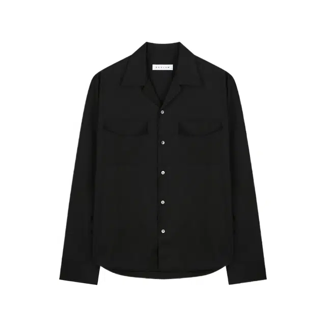 BESLOW MILITARY CONVERTIBLE COLLAR SHIRT
