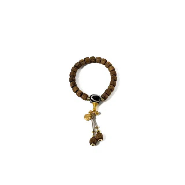 极限弧 收藏级国风新中式转运珠 水逆退散步步高升金榜提名前途似锦#好运 檀木 手串 男女同款情侣款