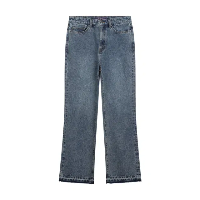BESLOW WASHED SEMI BOOTSCUT JEANS WASHED