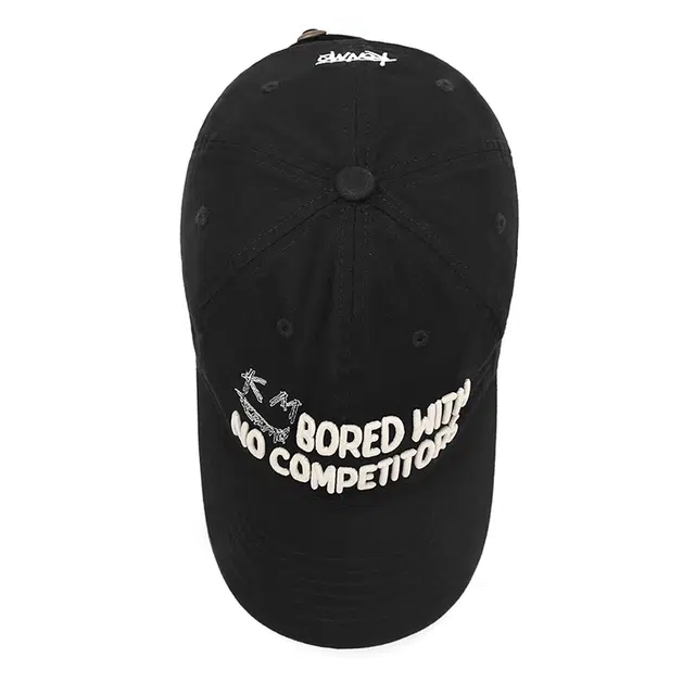 肯默 简约韩系字母刺绣街头嘻哈遮阳防晒 棉 鸭舌帽 男女同款情侣款