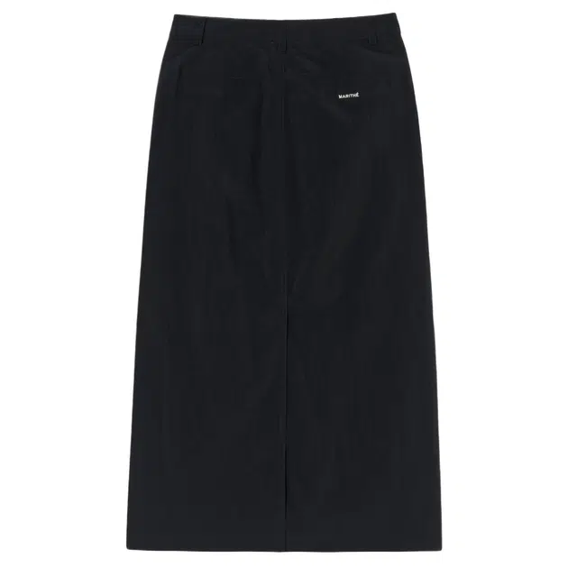MARITHE FRANCOIS GIRBAUD SS25 W NYLON MIDI SKIRT