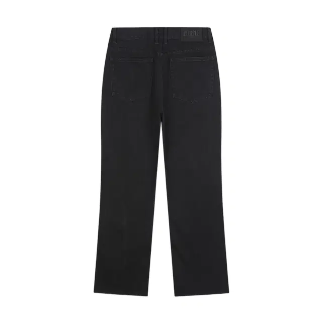 BESLOW FRONT SLIT DENIM PANTS WASHED