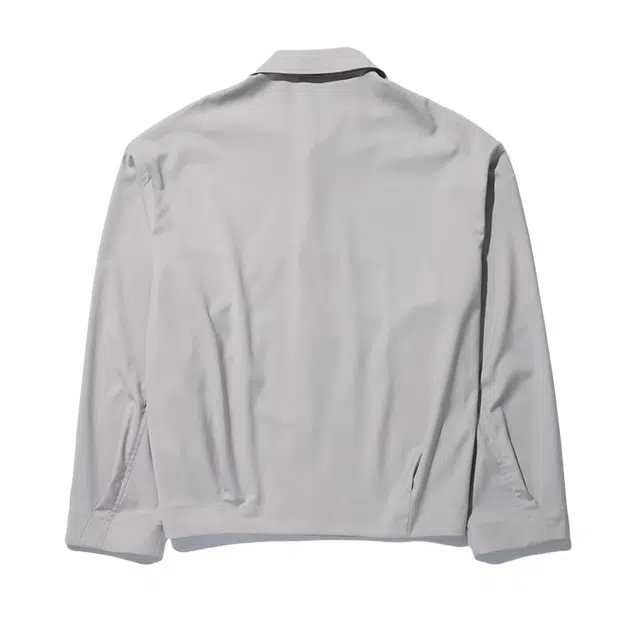 BESLOW OVERSIZED CROP JACKET LIGHT