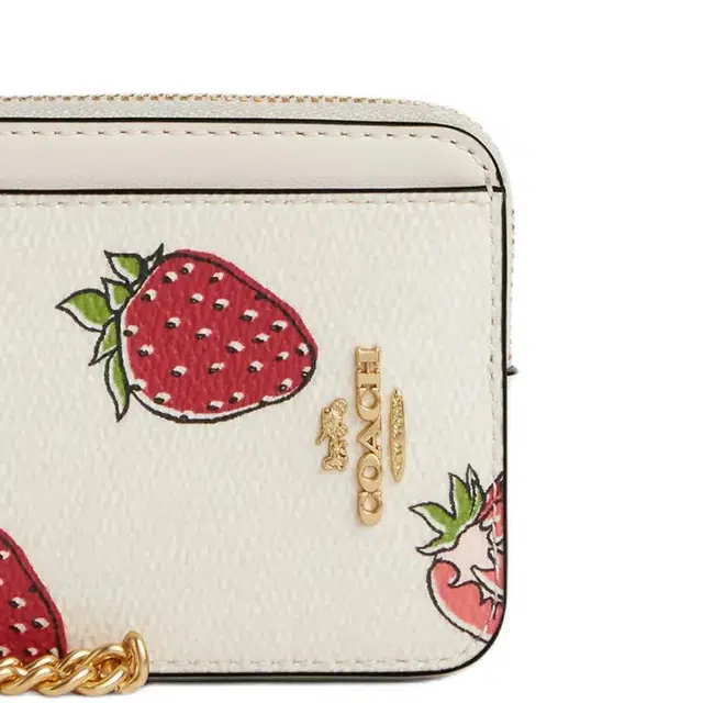 COACH Card Case Zip 11 Logo