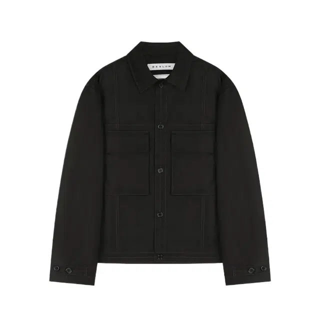 BESLOW MILITARY BIG POCKET COTTON JACKET