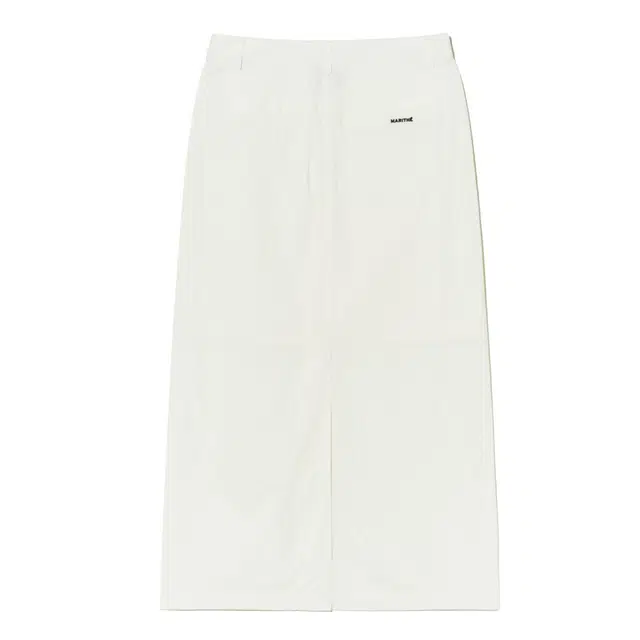 MARITHE FRANCOIS GIRBAUD SS25 W NYLON MIDI SKIRT