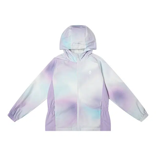 鸿星尔克儿童夹克 柔软舒适时尚百搭连帽 青少年