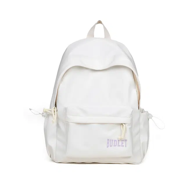 帕克熊 简约百搭时尚大容量日常上课舒适学院风 尼龙 双肩包 常规 男女同款情侣款 多色