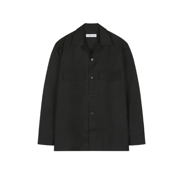BESLOW 23FW MILITARY CONVERTIBLE COLLAR SHIRTS