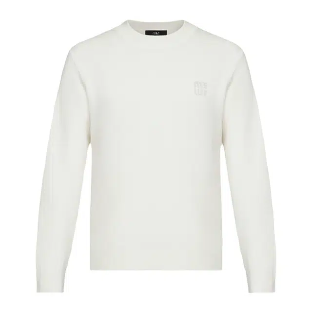 古鲨 毛衫高端简约百搭保暖圆领冬装修身型针织衫 男款