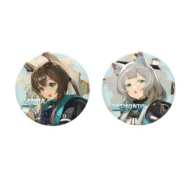 明日方舟 塔露拉 阿米娅 爱国者 霜星 陈 迷迭香 焰烬曙明 徽章