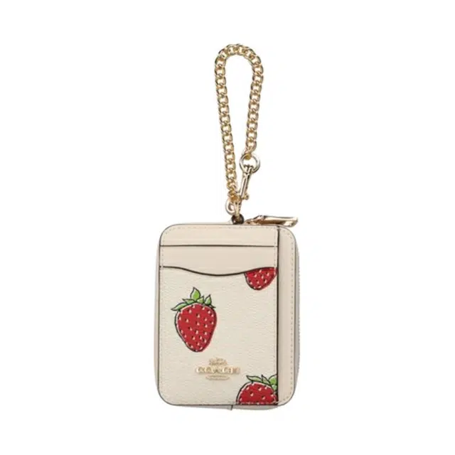 COACH Card Case Zip 11 Logo