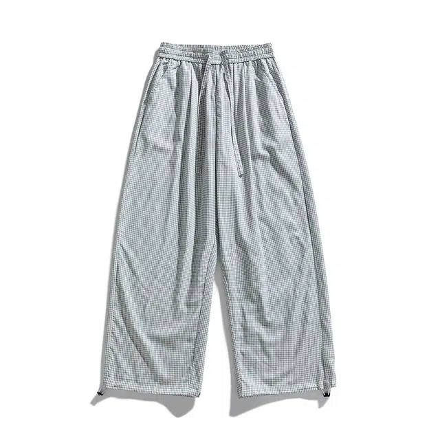 奇迹街区 美式复古纯色基础垂感舒适百搭通勤运动日常简约宽松日系显瘦直筒休闲裤 男女同款