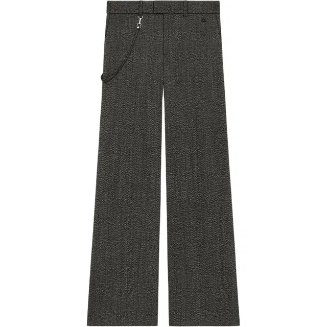 COURREGES FW25 BOOTCUT CAVIAR PANTS