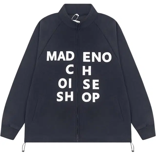 奇迹街区 美式字母潮牌宽松百搭情侣休闲外套长袖卫衣 男女同款