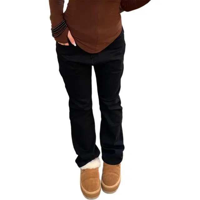 物质公式 高街复古潮牌直筒美式纯色休闲宽松百搭牛仔裤 男女同款