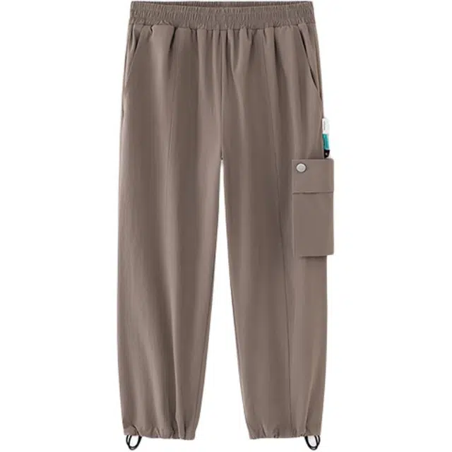 中小童 英氏针织运动裤 透气弹力束口百搭长裤