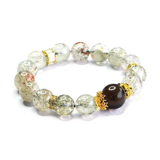 絮物 【全能战士】小众国潮新中式轻奢设计高级感出街神器温柔可爱甜美气质心想事成网红款上岸#好运 超七 手串 男女同款情侣款