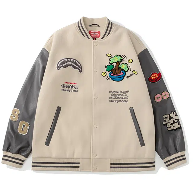 SPRAYGROUND x Money Tree Bomber Jacket