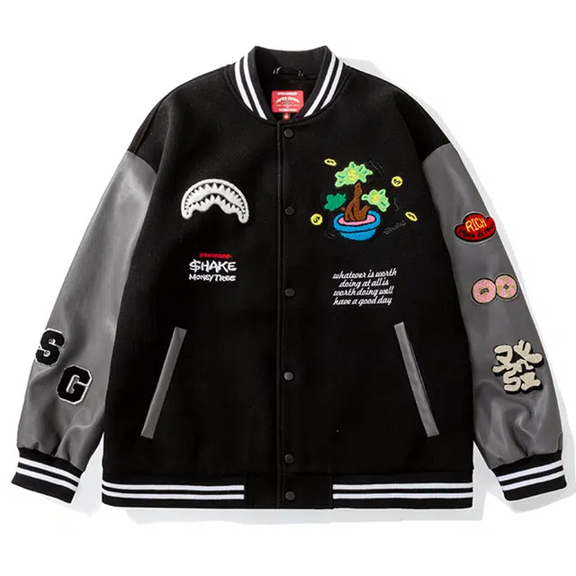 SPRAYGROUND x Money Tree Bomber Jacket