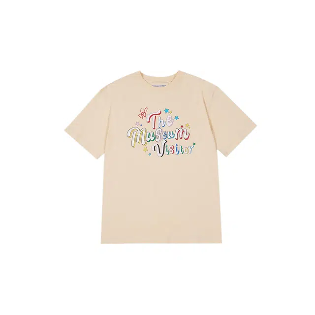 THE MUSEUM VISITOR PARTY GLITTER T