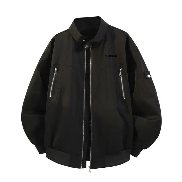 太子龍 高街舒适工装飞行员棒球服防水耐磨男女同款夹克 男款