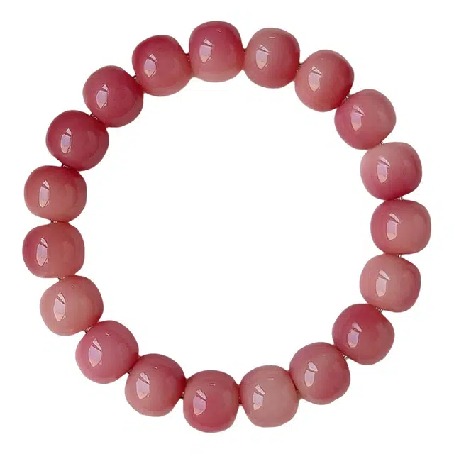 【倾国倾心】 缇克玺 多巴胺 精致时尚潮 休闲通勤百搭 流气质优雅时髦小众高级感 气质甜美可爱氛围感 菩提根 手串 男女同款情侣款