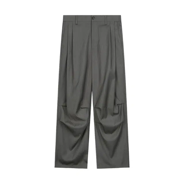 BESLOW PARACHUTE PLEATED SLACKS