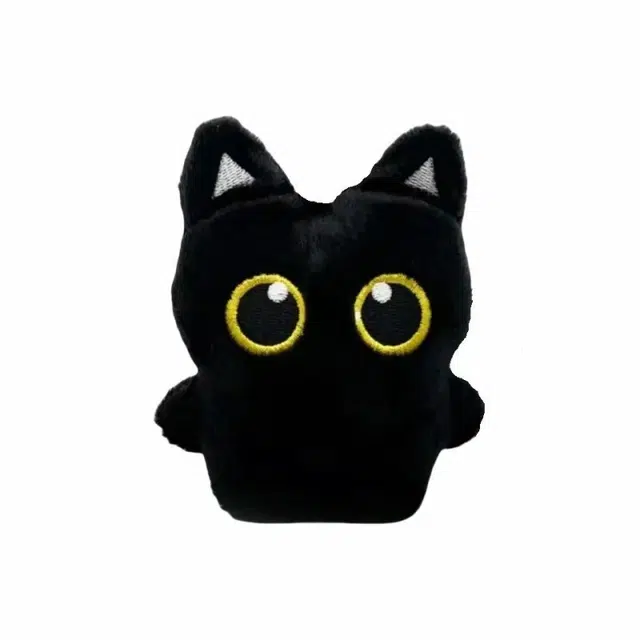 唤爱 可爱绒绒小黑猫公仔少女心萌萌书包挂饰 毛绒 挂件 男女同款情侣款