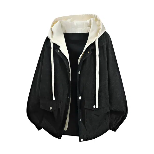 金盾 宽松连帽舒适百搭夹克外套 男女同款