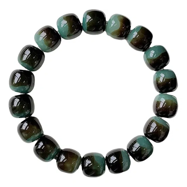 【芊芊苡尘】 缇克玺 多巴胺 新中式国风小众经典转运 高冷 时来运转 平安喜乐 简约日常百搭 菩提根 手串 男女同款情侣款