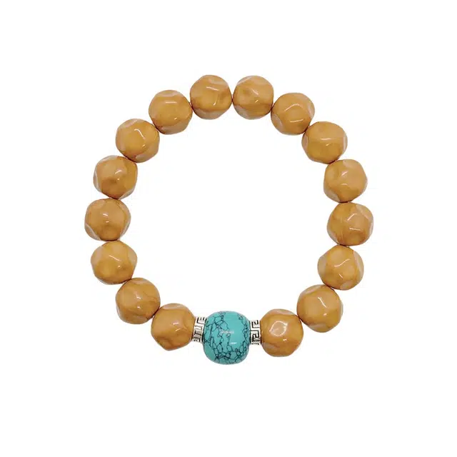 富珠汇 奶酪无相高油高密新中式小众轻奢大气百搭气质招财转运财源滚滚好运 猴头核桃 手串 男女同款情侣款