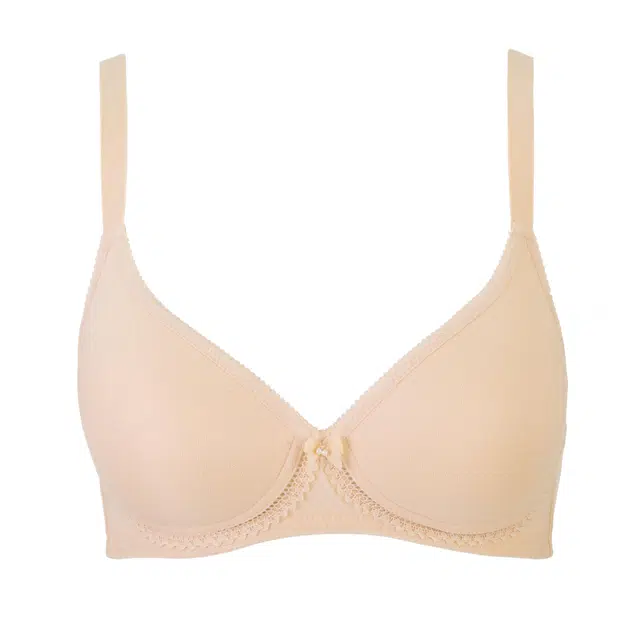 古今 小胸聚拢无钢圈光面无痕一片式薄款凉感文胸 女款