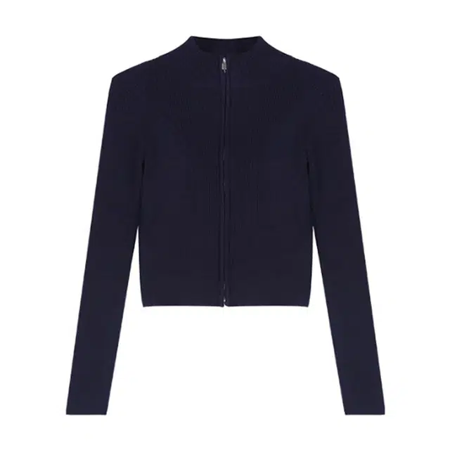 玉儿恋 立领设计感复古百搭打底上衣合身舒适休闲针织衫 女款