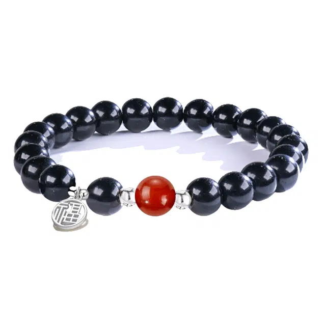 余笙情 福气满满新中式招财纳福事事如意平安顺遂#好运 黑檀 手串 男女同款情侣款