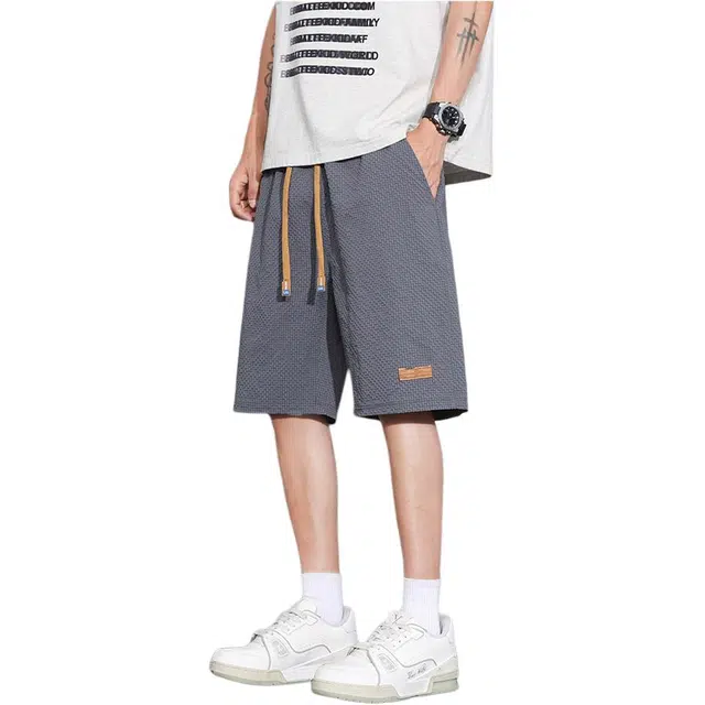 金盾 舒适百搭时尚跑步夏季休闲短裤 男女同款