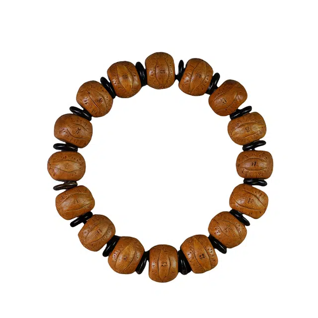 宣华意 精品 原籽藏式复古佛念珠盘玩文玩 凤眼菩提 手串 男女同款情侣款