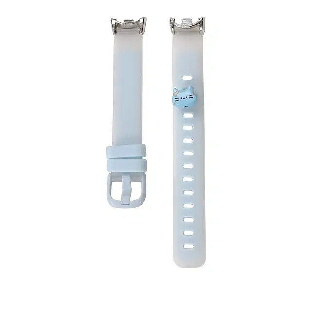表带先生 表带 小米适用 硅胶材质 可爱硅胶表带男女同款