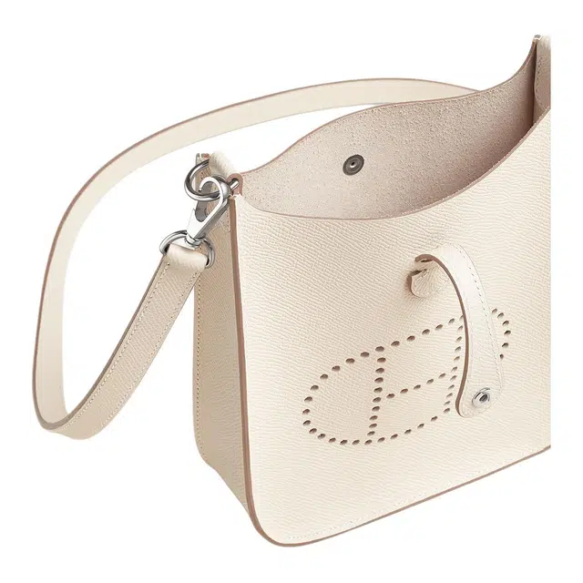 HERMES Evelyne 16 Epsom 10 Craie