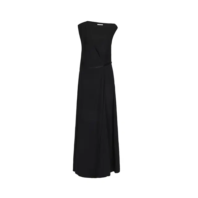 RUOHAN JET BLACK ILHA DRESS