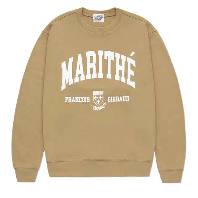 MARITHE FRANCOIS GIRBAUD FW21 COLLEGE SWEATSHIRT MARITHE
