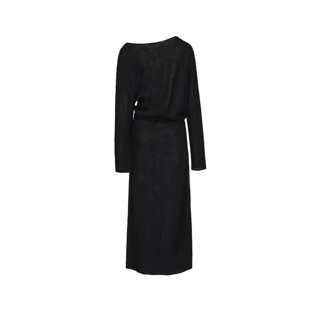 RUOHAN JET BLACK COBIA DRESS PREAW25