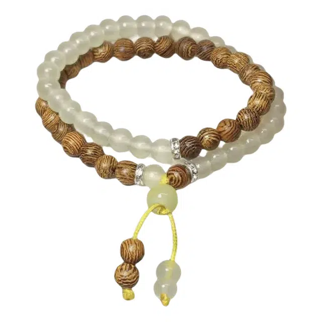 【岁岁无忧】 缇克玺 新中式国潮子运福气 招财转运平安纳福文玩 鸡翅木 手串 男女同款情侣款